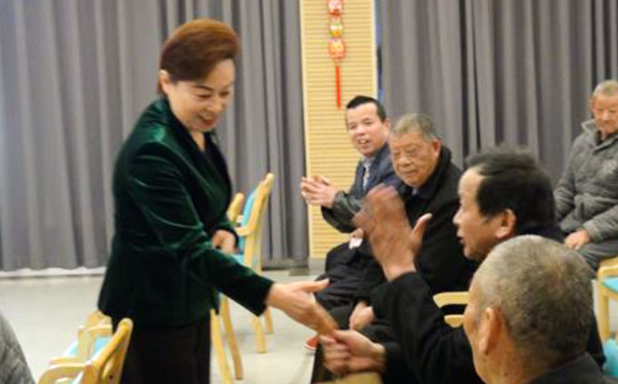 政企心系五保戶，阿爾特情暖五保人！